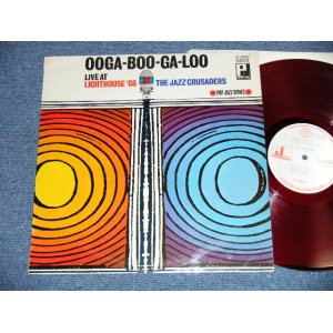 Photo: The JAZZ CRUSADERS - OOGA-BOO-GA-LOO( Ex+++/Ex+++.Ex- ) / 1960s JAPAN ORIGINAL "WHITE LABEL ROMO" "RED WAX Vinyl" Used LP 