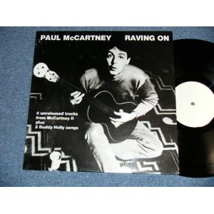 Photo: PAUL McCARTNEY  of THE BEATLES - RAVING ON ( MINT-/MINT-) /  1985 UK ENGLAND COLLECTORS ( BOOT ) LP 