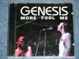 Photo: GENESIS - MORE FOOL ME : LIVE AT ORPHEUS THEATER, BOSTON USA APRIL 24TH 1974  (Poor / MINT)  /  　 ORIGINAL? COLLECTOR'S (BOOT)  Used 2-CD's 