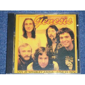 Photo: GENESIS - LIVE AT WEMBLEY ARENA - JUNE 23, 1974  (MINT-/MINT)  /  　1989 ORIGINAL? COLLECTOR'S (BOOT)  Used CD 