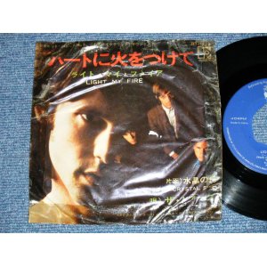 Photo: The DOORS - LIGHT MY FIRE (G/VG+++)  /  JAPAN ORIGINAL  Used 7"45 rpm Single With PICTURE COVER