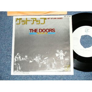 Photo: The DOORS - GET UP AND DANCE (Ex++/Ex++)  / 1972 JAPAN ORIGINAL "WHITE LABEL PROMO" Used 7"45 rpm Single With PICTURE COVER