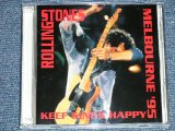 Photo: THE ROLLING STONES -  MEKBOURNE '95 : KEEF SINGS HAPPY ( NEW)  /   ORIGINAL?  COLLECTOR'S (BOOT)  "BRAND NEW" Dead Stock  2-CD 