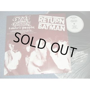 Photo: OZZY OSBOURNE with Guests HEAVY PETTIN  - The RETURN of BATMAN : HAMMERSMITH ,ODEON THEATRE ( Ex+++/MINT-,VG+++) /  COLLECTORS ( BOOT ) 2-LP 