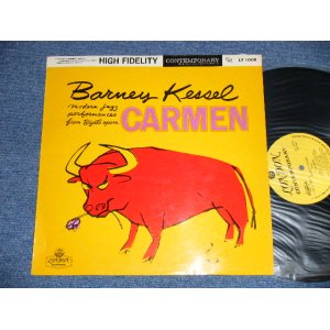 Photo: BARNEY KESSELバーニー・ケッセル - CARMEN  カルメン　( Ex+++/:MINT-  ) / 1950's JAPAN ORIGINAL "ORIGINAL HEAVY WEIGHT"  Used LP  