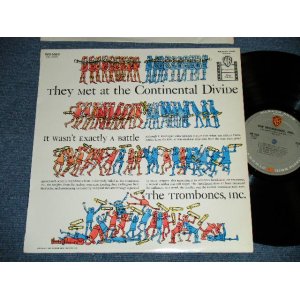 Photo: The TROMBONES, INC.- イ-スト対ウエスト　トロンボーン・オールスター戦  The TROMBONES, INC : THEY MET AT THE CONTINENTAL DIVIDE / IT WASN'T EXTACTLY A BATTLE ( Ex+++/MINT- ) / 1963? JAPAN ORIGINAL  Used LP  