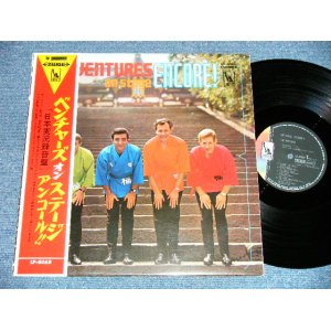 Photo: THE VENTURES - ON STAGE ENCORE! ( Ex+++/MINT-)  / 1970's JAPAN ORIGINAL Number "COLOR LIBERTY Label" "2200 Yen SEAL" used  LP 