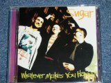 Photo: SUGAR ( BOB MOULD, HUSKER DU ) - WHATEVER MAKES YOU HAPPY  ( MINT-/MINT )  / 1993 ITALY ORIGINAL COLLECTOR'S BOOT Used  CD