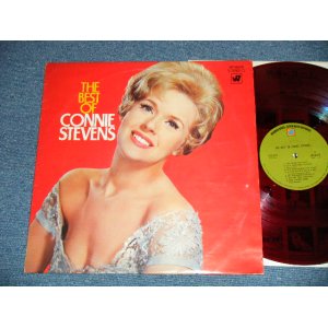 Photo: CONNIE STEVENS - THE BEST OF コニー・スティーヴンス - ベスト・オブ・ ( Ex+/Ex+ )  /  1968? JAPAN ORIGINAL  RED WAX VINYL Used LP 