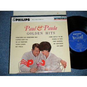 Photo: PAUL &PAULA - GOLDEN HITS 　ポール＆ポーラ - ポール＆ポーラのすべて ( Ex++/Ex+++ )  /  1963   JAPAN ORIGINAL  Used 10" LP 