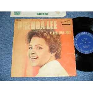 Photo: BRENDA LEE - ALL ALONE AM I ブレンダ・リー- 淋しくて ( VG/Ex++ Looks:Ex- )   /  1960's   JAPAN ORIGINAL  Used 10" LP 