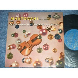 Photo: MANTOVANI -マントヴァーニ -  AN ALBUM OF CHRISTMAS MUSIC クリスマス・アルバム( 10" LP )  ( Ex++/E++) / 1962? JAPAN ORIGINAL used  10"LP 