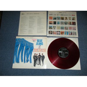 Photo: The SWINGING BLUE JEANS スウィンギング・ブルー・ジーンズ - BLUE JEANS A' SWINGING  ( Ex+++/Ex+++ Looks:MINT- ) / 1960s JAPAN ORIGINAL RED WAX Vinyl Used LP 