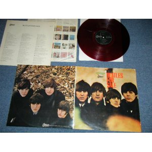 Photo:  THE BEATLES  - THE BEATLES FOR SALE  ( ¥1800  Price Mark PRINTED ) (Ex++/MINT-~Ex+++ )   / JAPAN ORIGINAL "RED WAX Vinyl" Used LP 