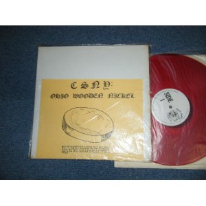 Photo: C S N & Y CSN&Y / CROSBY STILLS,NASH & YOUNG - OHIO WOODEN NICKEL ( MINT/MINT )  / COLLECTORS ( BOOT ) "RED WAX Vinyl" Used LP