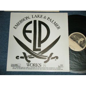 Photo: ELP EMERSON LAKE & PALMER - WORKS 1/2 : LIVE  ( MINT-/MINT)  / BOOT COLLECTOR'S LP 