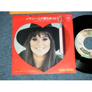 Photo: メラニー MEALANIE - 心の扉をあけよう BRAND NEW KEY ( Ex++/MINT- )  / 1972 JAPAN ORIGINAL   Used 7"45 With PICTURE COVER 