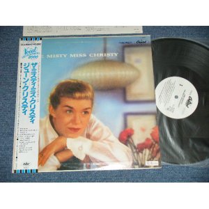 Photo: JUNE CHRISTY ジューン・クリスティ - THE MISTY MISS CHRISTY ( Ex+++/MINT)  / 1984 JAPAN REISSUE "WHITEL LABEL PROMO" Used LP With OBI 