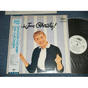 Photo: JUNE CHRISTY ジューン・クリスティ - THIS IS JUNE CHRISTY ( Ex+++/MINT)  / 1984 JAPAN REISSUE "WHITEL LABEL PROMO" Used LP With OBI 