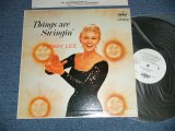 Photo: PEGGY LEE ペギー・リー - THINGS ARE SWINGIN' ( Ex++/MINT)  / 1984 JAPAN REISSUE "WHITEL LABEL PROMO" Used LP 