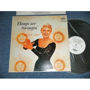 Photo: PEGGY LEE ペギー・リー - THINGS ARE SWINGIN' ( Ex++/MINT)  / 1984 JAPAN REISSUE "WHITEL LABEL PROMO" Used LP 