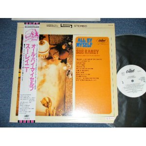 Photo: SUE RANEY　スー・レイニー - ALL BY MYSELF  ( Ex+++/MINT)  / 1984 JAPAN REISSUE "WHITEL LABEL PROMO" Used LP with OBI 