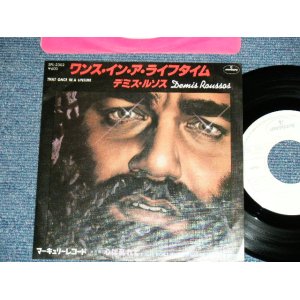 Photo: DEMIS ROUSSOS デミス・ルソス - THAT ONCE IN A LIFETIME ワンス・イン・ア・ライフタイム( Ex+++/MINT-, Ex+++) / 1978 JAPAN ORIGINAL "WHITE LABEL PROMO" Used 7" Single 