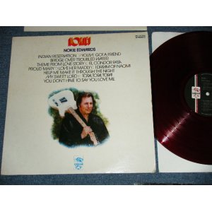 Photo: NOKIE EDWARDS ノーキー・エドワーズ　of THE VENTURES ベンチャーズ -  NOKIE 　栄光のーキー・エドワーズ  ( Ex+/Ex+ ) / 1971 JAPAN  ORIGINAL  "RED WAX Vinyl" used LP