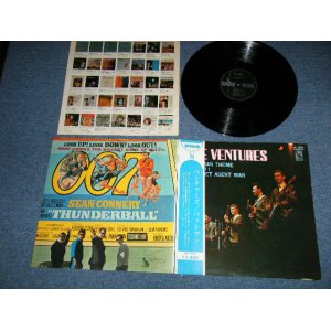 Photo: THE VENTURES ベンチャーズ　ヴェンチャーズ - BATMAN THEME バットマン ( MINT-/MINT-  )  / 1966 JAPAN ORIGINAL 1st Press "BLACK with Silver  LIBERTY Label" 1st Press Price"1800 Yen Mark" used  LP  with OBI オビ付