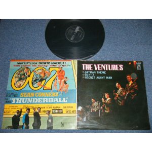 Photo: THE VENTURES ベンチャーズ　ヴェンチャーズ - BATMAN THEME バットマン ( Ex+/Ex+++ Looks:Ex+ )  / 1966 JAPAN ORIGINAL 1st Press "BLACK with Silver  LIBERTY Label" 1st Press Price"1800 Yen Mark" used  LP 