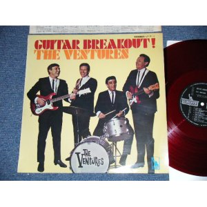 Photo: THE VENTURES ベンチャーズ　ヴェンチャーズ - ベンチャーズ '67 : GUITAR BREAKOUT  ( Ex++/Ex++)  / 1967 JAPAN ORIGINAL "RED WAX Vinyl" used  LP 