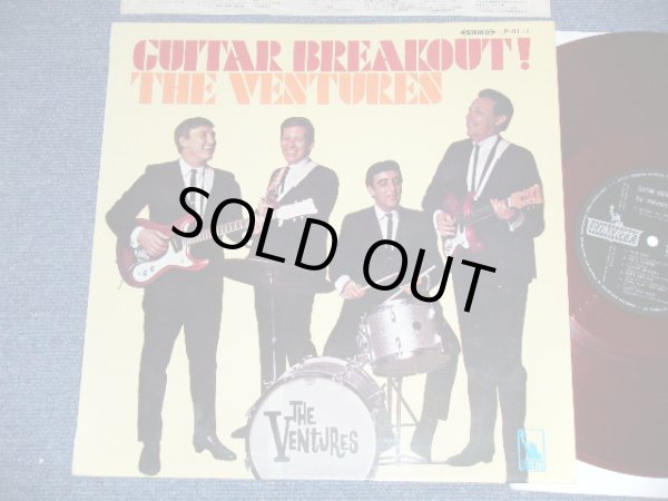 Photo1: THE VENTURES ベンチャーズ　ヴェンチャーズ - ベンチャーズ '67 : GUITAR BREAKOUT  ( Ex+++/Ex+++)  / 1967 JAPAN ORIGINAL "RED WAX Vinyl" used  LP 