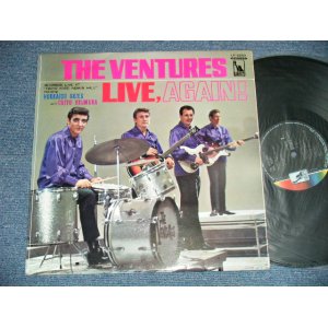 Photo: THE VENTURES ベンチャーズ　ヴェンチャーズ - LIVE AGAIN アゲイン〜北国の青い空 ( Ex+++/MINT-,Ex++ Looks:Ex+ )  / 1967 JAPAN ORIGINAL "Color LIBERTY Label" "2000 Yen Mark" used  LP 