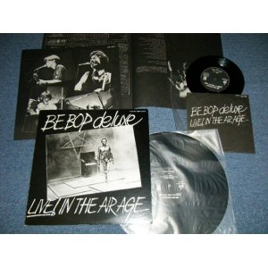 Photo: BE BOP DELUXE ビー・バップ・デラックス - LIVE IN THE AIR AGE ライヴの美学 with EP  (Ex+++/MINT-) / 1977 Japan Original Used LP with EP 