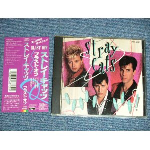 Photo: STRAY CATS ストレイ・キャッツ - BLAST OFF ( MINT-/MINT)  / 1989 JAPAN ORIGINAL 1st Press Used CD  with OBI  オビ付