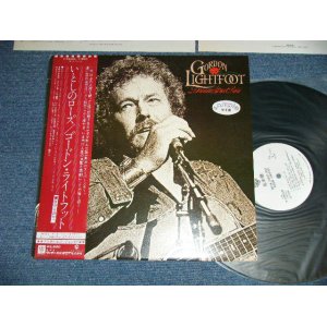 Photo: GORDON LIGHTFOOT ゴードン・ライトフット- DREAM STREET ROSE いとしのローズ( MINT-/MINT )  / 1980 JAPAN  ORIGINAL "WHITE LABEL PROMO" Used  LP With OBI オビ付