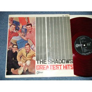 Photo: THE SHADOWS シャドウズ- GREATEST HITS  シャドウズ登場 ( Ex+, Ex-/Ex+ )  / 1962? JAPAN ORIGINAL "RED WAX/Vinyl  赤盤" used LP