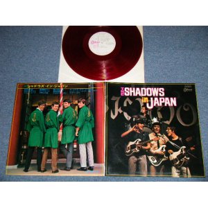 Photo: THE SHADOWS シャドウズ - IN JAPAN イン・ジャパン( Ex+++/MINT-)  / 1968 JAPAN ORIGINAL "WHITE LABEL PROMO" "RED WAX 赤盤"  used LP