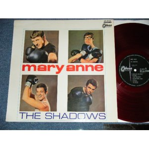 Photo: THE SHADOWS シャドウズ -  MARY ANNE マリー・アン( Ex+++/Ex+++ Looks:MINT- )  / 1967 JAPAN ORIGINAL "RED WAX Vinyl  赤盤" used LP