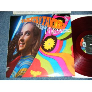 Photo: THE VENTURES ベンチャーズ　ヴェンチャーズ - FLIGHTS OF FANTASY ソウルフル・ ベンチャーズ  (Ex++/MINT)  / 1968 JAPAN ORIGINAL "RED WAX Vinyl" used  LP