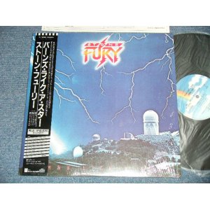 Photo: STONE FURY ストーン・ヒューリー - BURNS LIKE A STAR  (MINT/MINT)  / 1984 JAPAN ORIGINAL  Used LP with OBI オビ付