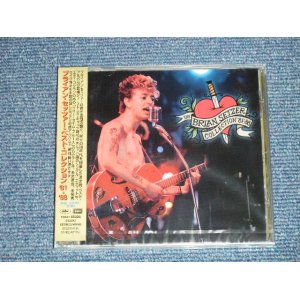 Photo: BRIAN SETZER ブライアン・セッツァー  - BEST COLLECTION '81-'88  (SEALED)   / 1999 JAPAN ORIGINAL "Brand New Sealed" CD