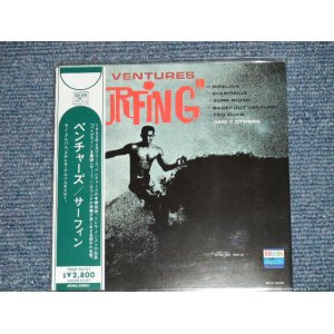 Photo: THE VENTURES - SURFING ( 2 in 1 MONO & STEREO / MINI-LP PAPER SLEEVE 紙ジャケ CD )  / 2013 JAPAN ONLY "Brand New Sealed" CD 