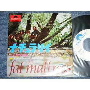 Photo: FAT MATTRESS - NATURALLY : IRIDESCENT BUTTERFLY  (Ex-, VG++/Ex+++)   / 1970 JAPAN ORIGINAL "WHITE LABEL PROMO" Used 7"45 Single 