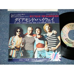 Photo: DIAMOND RIO ダイアモンド・リオ - IT AIN'T WHAT YOU SAY IT'S WHAT YOU DO ダイアモンド・ハイウェイ : HELTER SKELTER (BEATLES SONG)  (MINT-/MINT-)  / 1977 JAPAN ORIGINAL Used 7"45 Single 