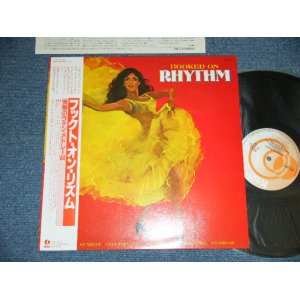 Photo: HORACIO MALVICINO AND HIS ORCHESTRA + ANDRES DE CARLO,+ SALSAMERICA  - HOOKED ON RHYTHM (MINT/MINT)/ 1984 JAPAN ORIGINAL Used  LP With OBI  