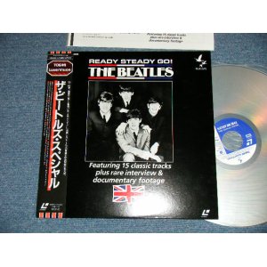 Photo: The BEATLES -  READY STEADY GO! ザ・ビートルズ・スペシャル (MINT-/MINT)  / 1986 JAPAN ORIGINAL Used  LASER DISC  with OBI 