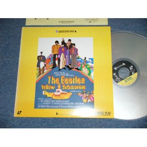 Photo: The BEATLES - YELLOW SUBMARINE (Ex++/MINT)  / 1987 Version JAPAN   Used LASER DISC 