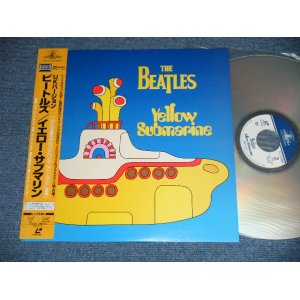 Photo: The BEATLES - YELLOW SUBMARINE :UK VERSION (MINT-/MINT Disc:Ex+++)  / 1999 Version JAPAN   Used  LASER DISC  with OBI 