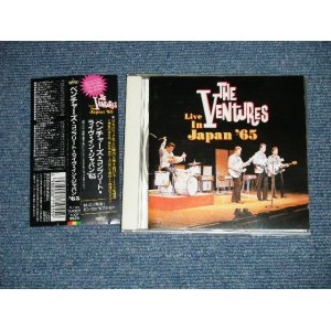 Photo: THE VENTURES - LIVBE IN JAPAN '65 ( 1st EDITION ) (MINT-/MINT) / 1995 JAPAN Original  Used  CD with OBI 